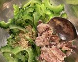【健康】ゴーヤとサバ缶のさっぱりサラダ作り方7写真