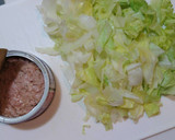 簡単！激ウマ！レタスとツナの塩昆布サラダ作り方1写真