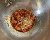 暑い夏でも食べれる5分でできる茄子キムチ作り方4写真