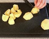 米粉♡カリッもちチ〜ズポテト作り方1写真
