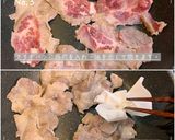 豚肉のねぎ塩タレ丼作り方4写真