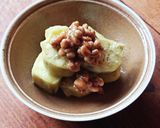 丸ごとなすのレンジ蒸し★納豆おろし盛り作り方4写真