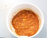 介護食　ハンバーグのカレートマトソース作り方6写真
