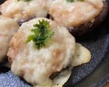 丸ごと椎茸のツナポテ焼き作り方4写真