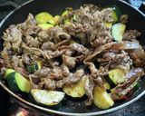 夏バテに！肉炒め×納豆のぶっかけそうめん作り方3写真
