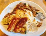 夏バテに！肉炒め×納豆のぶっかけそうめん作り方6写真