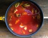 ▲山ごはん▲アクアパッツァ丼作り方3写真