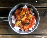 ▲山ごはん▲アクアパッツァ丼作り方6写真