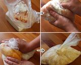 包丁不要！豆腐と鶏むねミンチの絶品バーグ作り方1写真