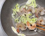 海老の醤油クリームパスタ作り方2写真