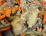 胃袋掴める！鶏ごぼうきんぴら！作り方8写真