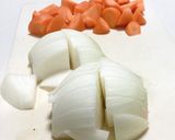 炊飯器で肉じゃが作り方1写真