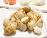 炊飯器で肉じゃが作り方2写真
