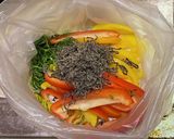 パプリカの塩昆布&大葉和え作り方2写真