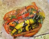 パプリカの塩昆布&大葉和え作り方3写真
