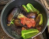 茄子とピーマンの煮浸し・梅肉で作り方5写真
