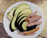茄子の塩ラーメン・カラムーチョのせ作り方1写真