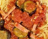 ナスとトマトのパスタ作り方5写真