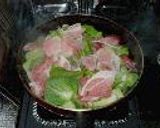 料理？チンゲン菜と豚肉の炒め物作り方2写真