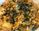 親子丼●材料=鶏肉・玉ネギ・卵作り方3写真