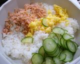 ♪鮭とたまごの春色ちらし♪作り方3写真