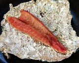 メバチまぐろのハラス焼き。作り方1写真