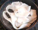 超薄味 　しわのばしかんぴょうの含め煮　作り方4写真