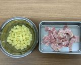【大崎市】大豆入りミネストローネ【給食】作り方2写真