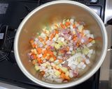 【大崎市】大豆入りミネストローネ【給食】作り方4写真