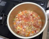 【大崎市】大豆入りミネストローネ【給食】作り方5写真