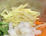 米粉でサッパリ　野菜のかきあげ（夏編）作り方4写真