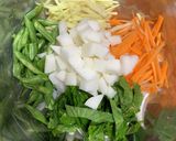 米粉でサッパリ　野菜のかきあげ（夏編）作り方7写真