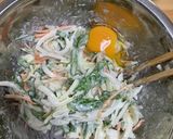 米粉でサッパリ　野菜のかきあげ（夏編）作り方9写真