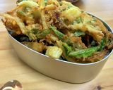 米粉でサッパリ　野菜のかきあげ（夏編）作り方18写真