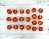 ＊夏副菜＊トマトとツナの大葉香る中華和え作り方1写真