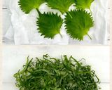 ＊夏副菜＊トマトとツナの大葉香る中華和え作り方2写真