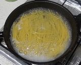 ウインナーバジルパスタ作り方2写真