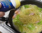 ウインナーバジルパスタ作り方4写真