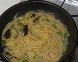 茄子のバター醤油パスタ作り方5写真