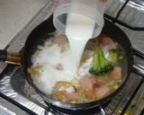 具だくさんチーズクリームスープ作り方3写真