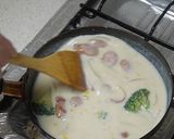 具だくさんチーズクリームスープ作り方5写真