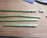 アスパラの胡麻和え作り方1写真