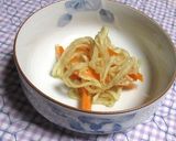 切り干し大根と人参の、甘酸っぱい一品作り方4写真