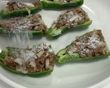 お肉じゃない？ピーマンの肉詰め作り方3写真