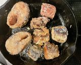 焼き鯖の大葉味噌がけ作り方3写真