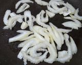 いかとセロリの炒め物作り方2写真
