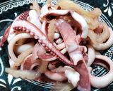 いかとセロリの炒め物作り方4写真