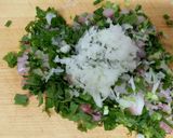 薬味たっぷり！いさきのなめろう♪作り方4写真