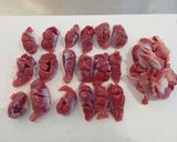 おとんが作る、鳥モツの焼そばソース炒め作り方5写真
