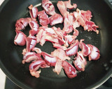 おとんが作る、鳥モツの焼そばソース炒め作り方7写真